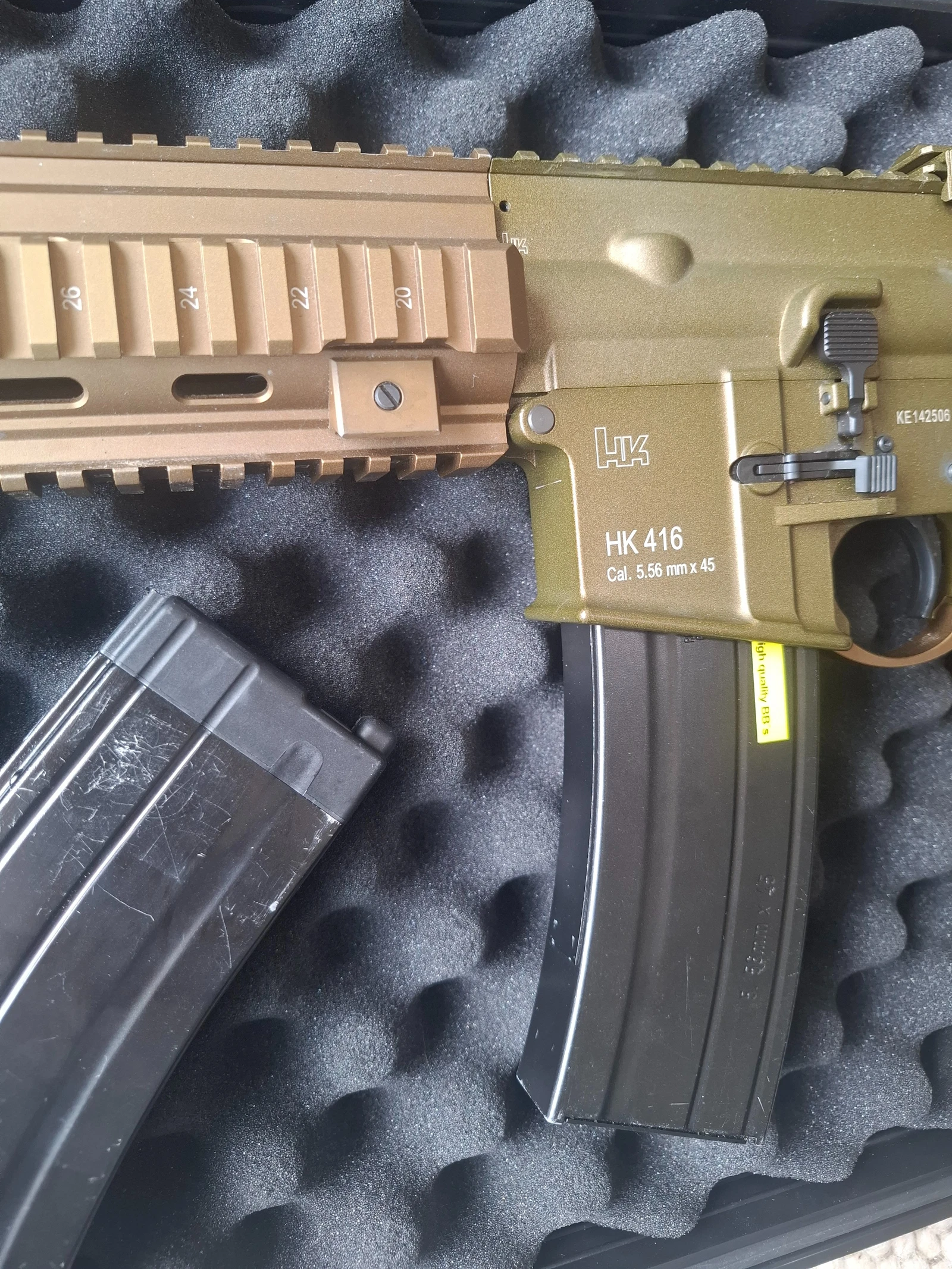 Hk416a5 gen3 incl hpa adapter, fles, regulator en slang