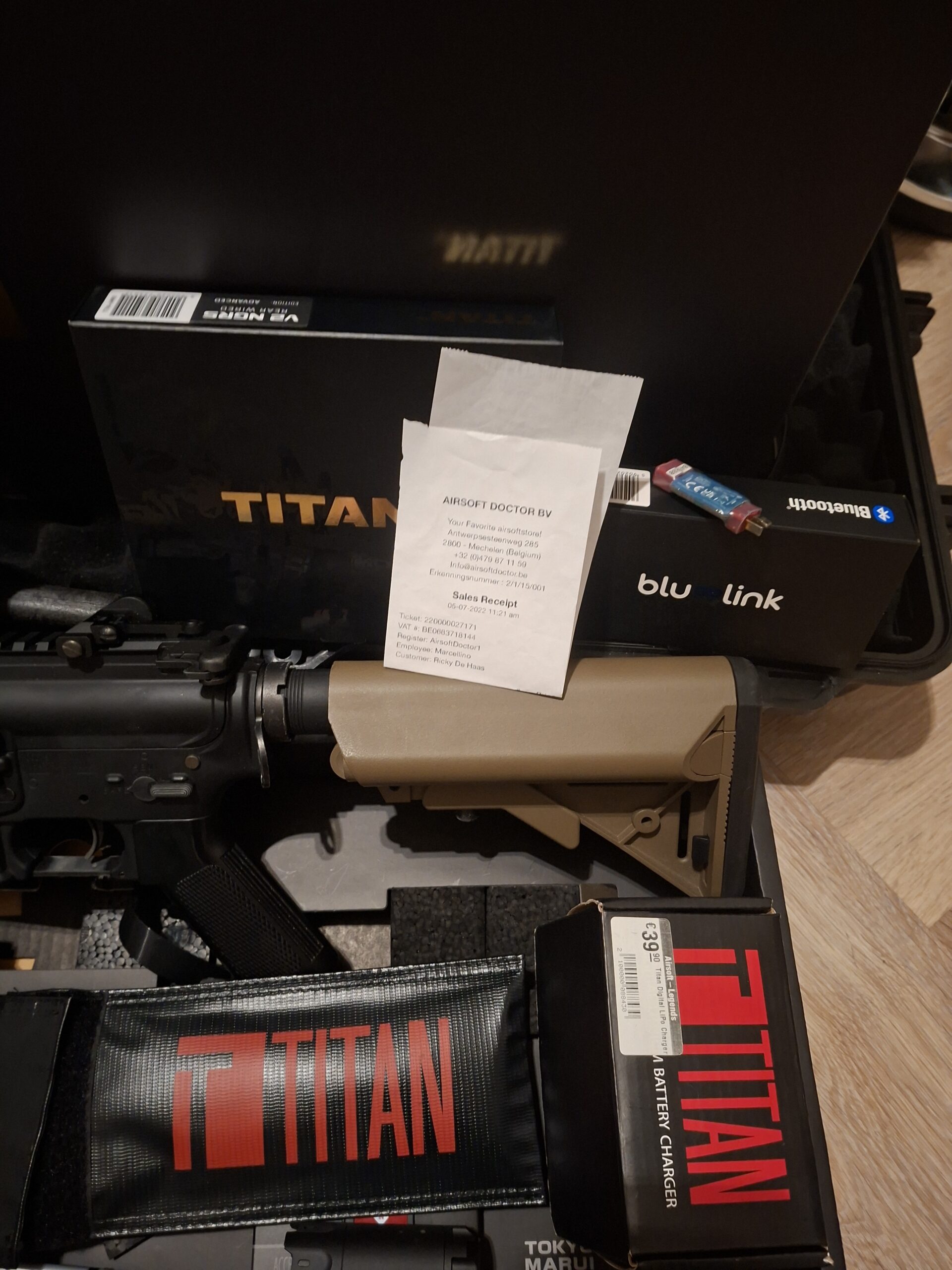 Tokyo Marui mk18 titan overcompleet!