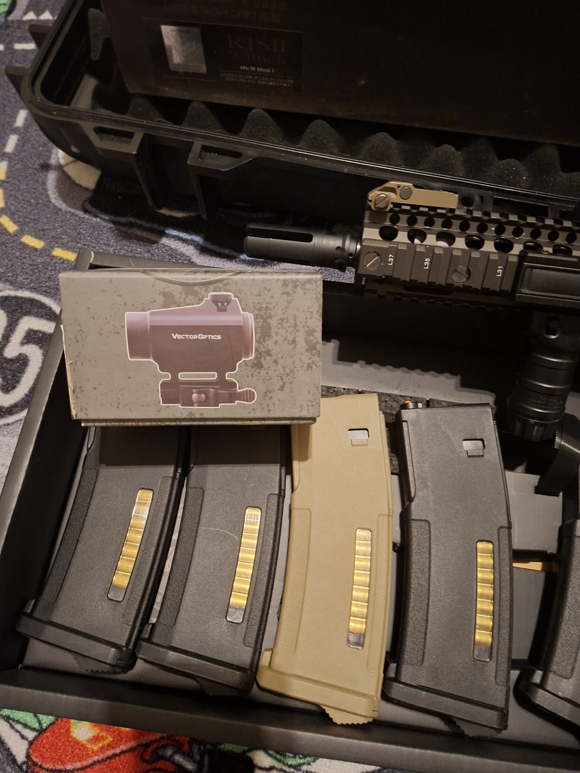 Tokyo Marui mk18 titan overcompleet!