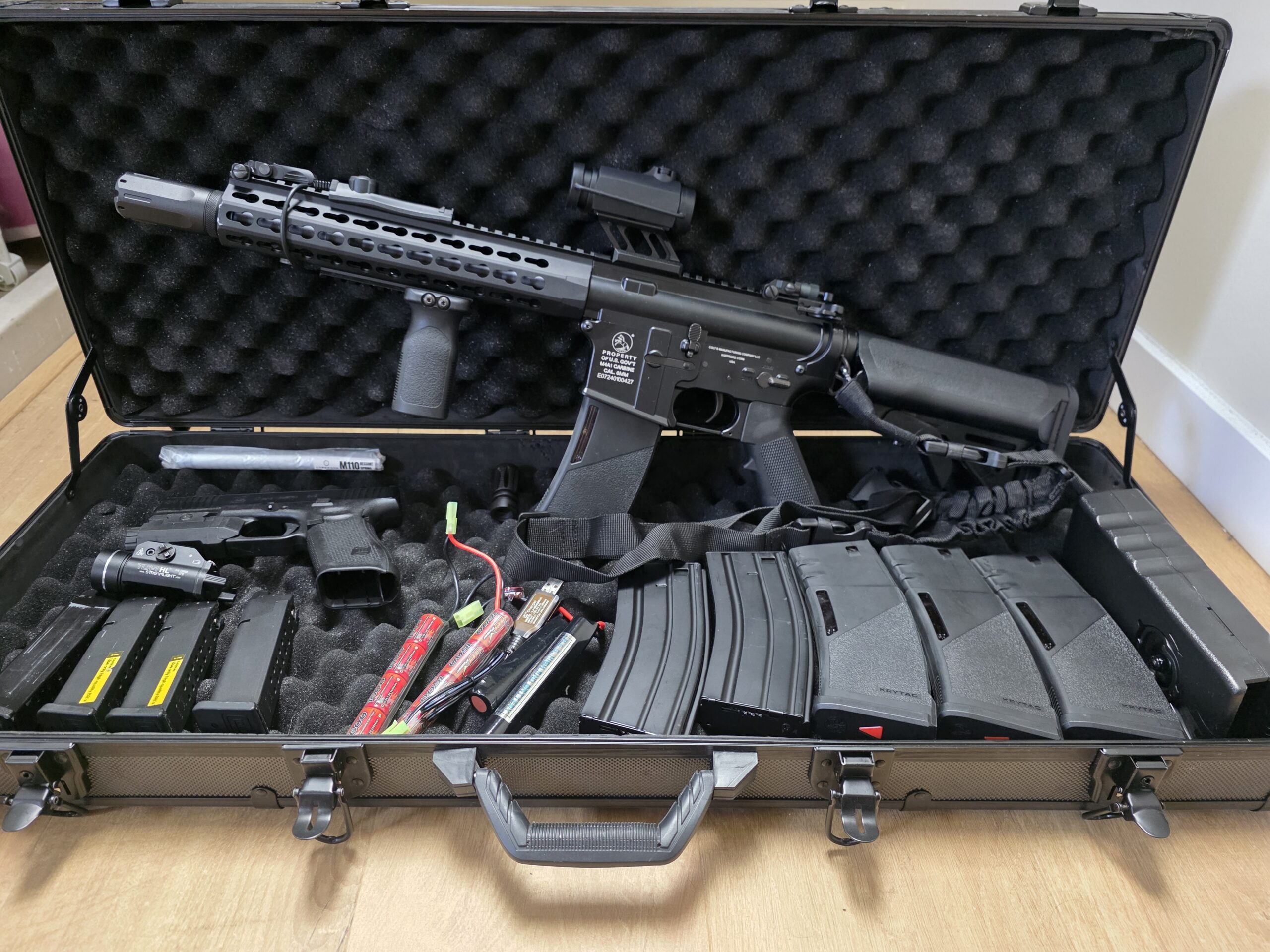 Volledige Airsoft pakket