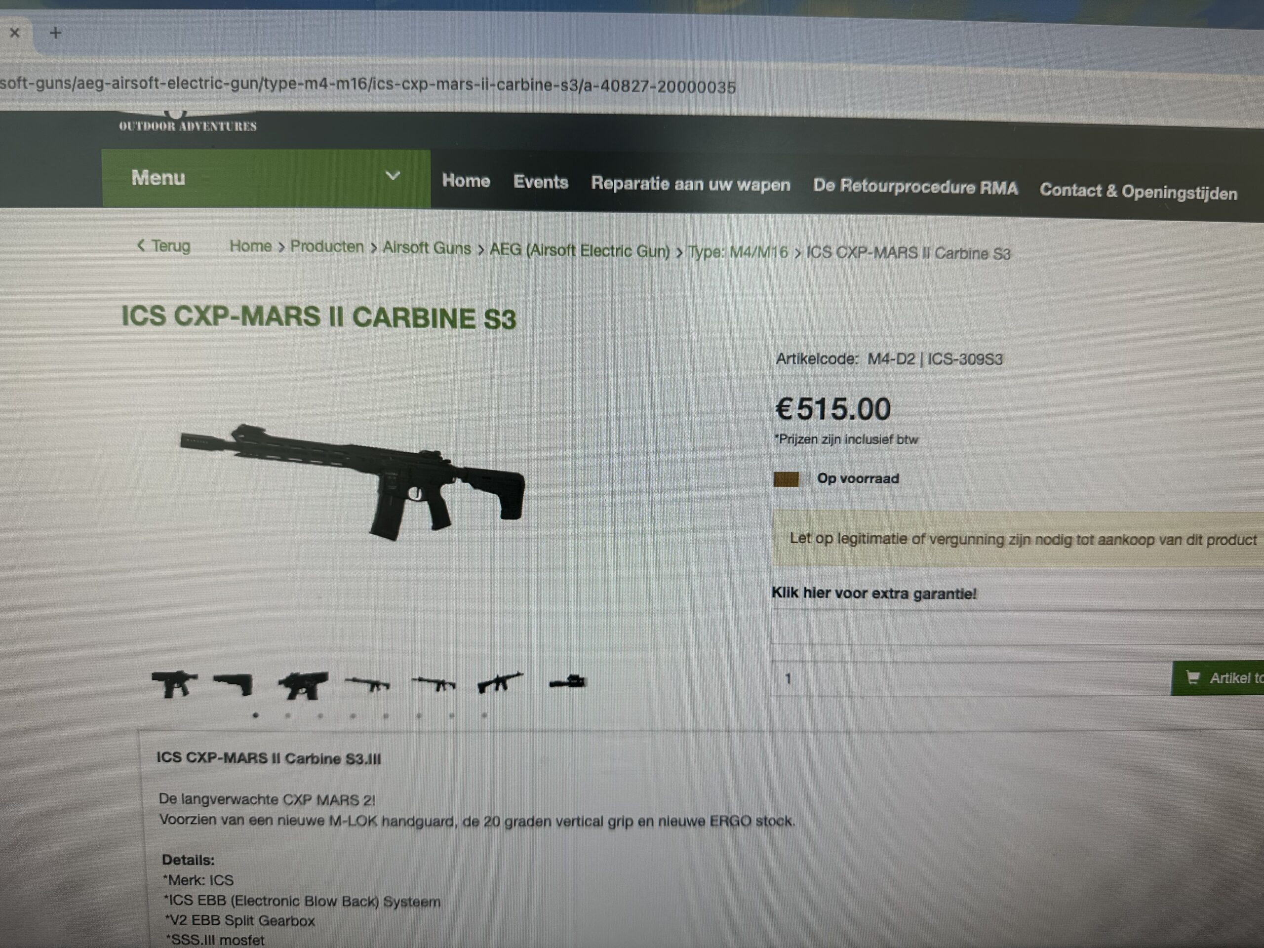 Multiple Replica’s for sale