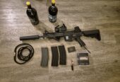 Verkoop complete airsoft uitrusting(hpa + aeg)