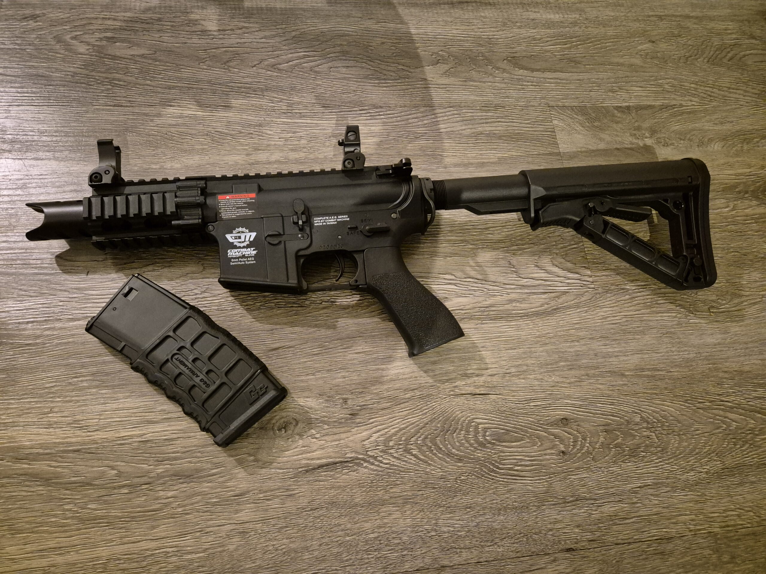 Verkoop complete airsoft uitrusting(hpa + aeg)