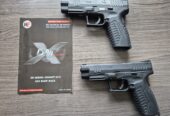 TE KOOP: 13x WE Tactical XD Gas Blow Back Airsoft Pistolen + Hardcase