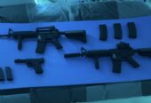 Gehele Airsoft Verzameling Te Koop! 3 replicas, silencer, ammo, magazijnen, tracer unit etc