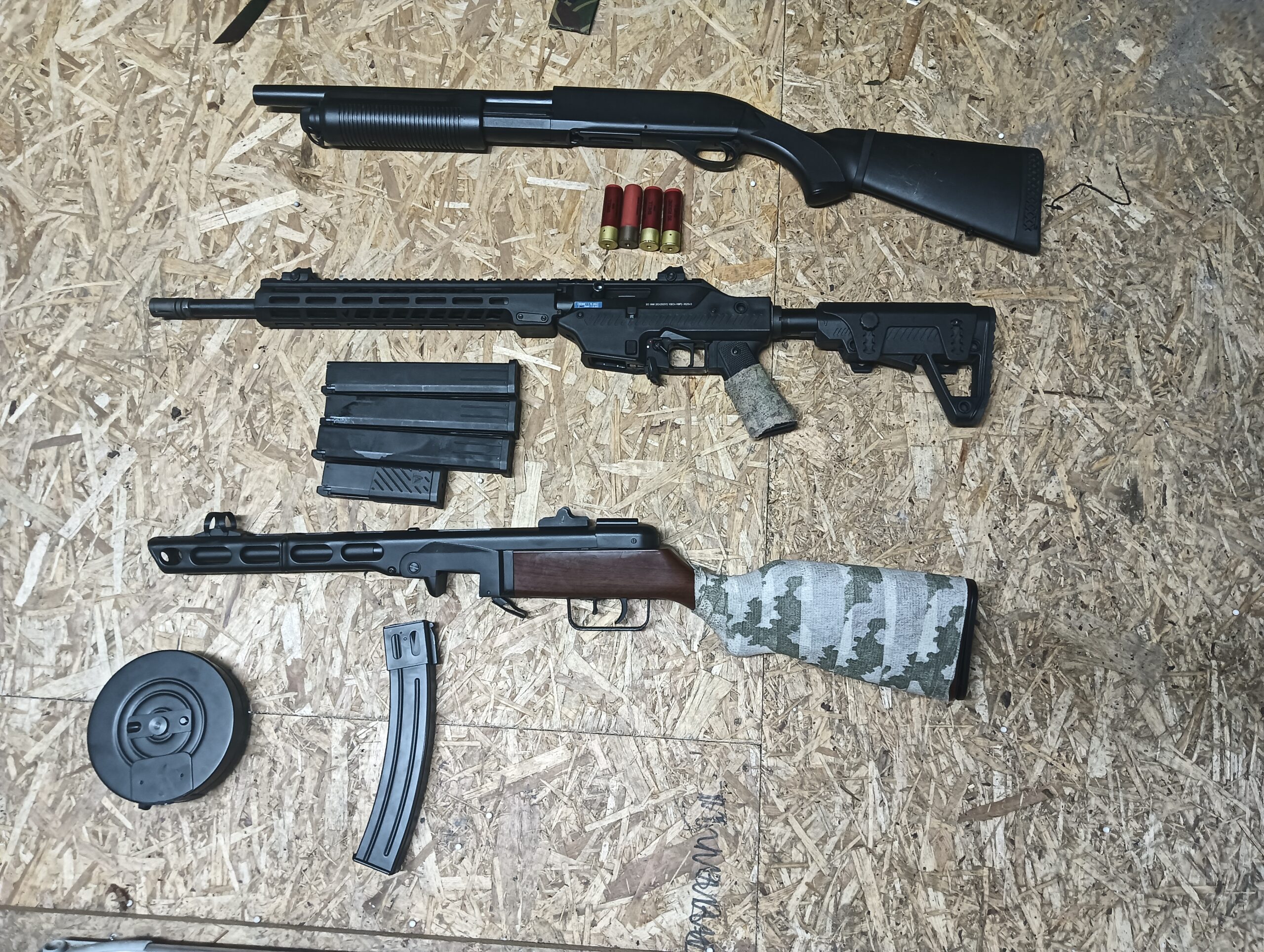 Gbb vorsk vmp2 en spring action shotgun