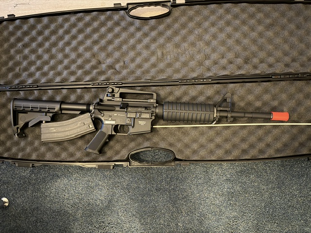 Diverse airsoft replica’s