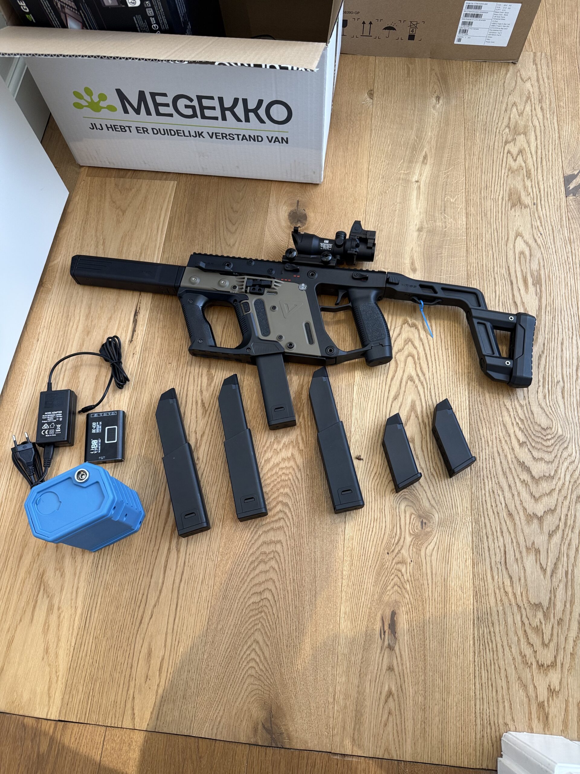 Krytac Kriss vector startset, overcompleet!