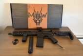 MTW forged tactical 10 inch nieuw met vortex optics crossfire red dot met levenslange garantie