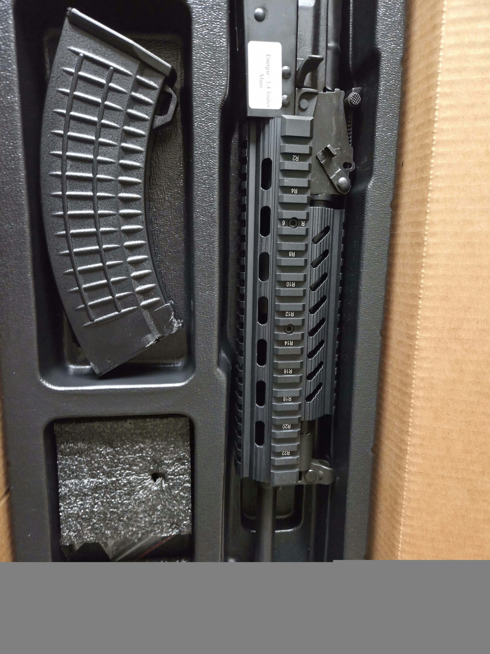 TX MIG BLACK AEG HELEMAAL NIEUW EN COMPLEET