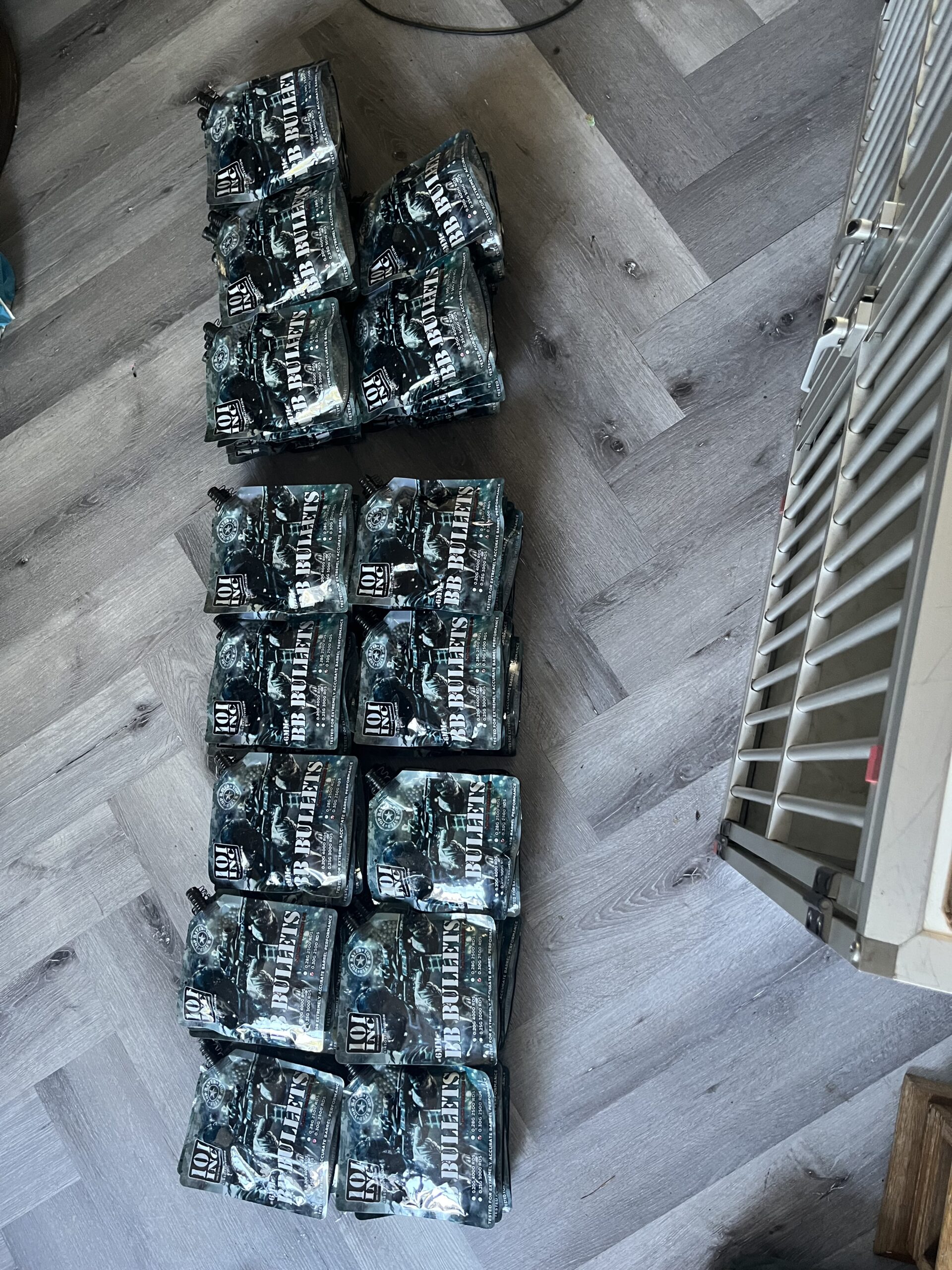 48s 30g 2500 rds, 25s 20g 4000 rds