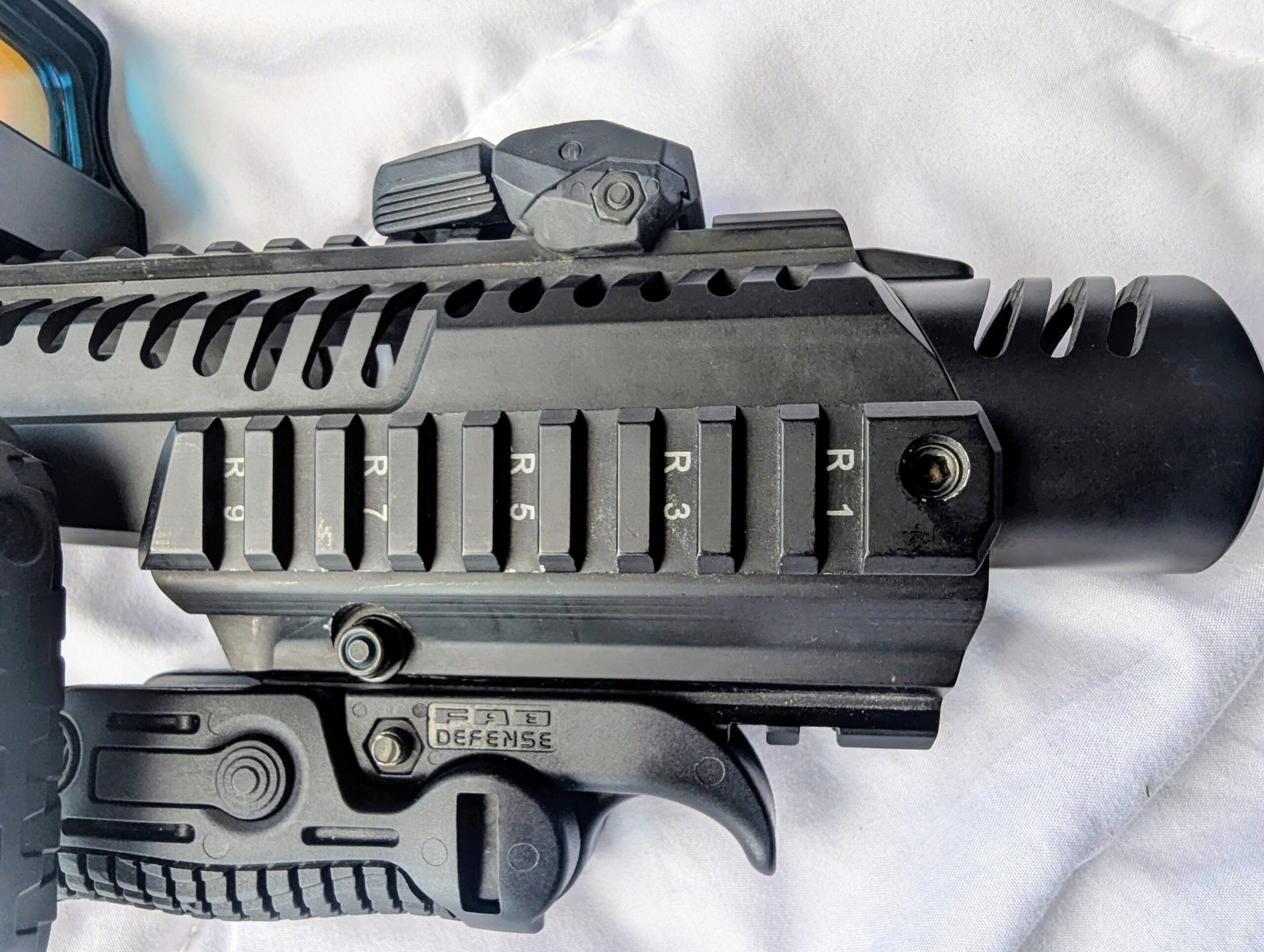 KPOS G2 voor Glock 21 met Falke red dot vizier