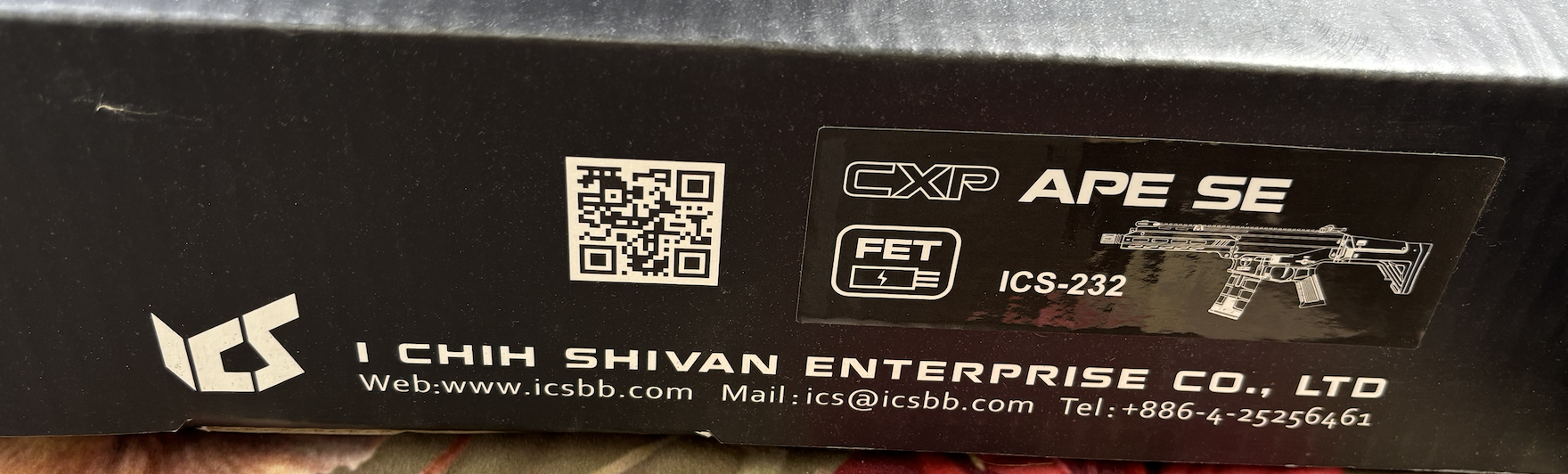 ICS CXP APE SE Black