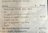 G&G AKM EBB (electronic blow back) | Houten uitvoering | Upgraded Hop-Up