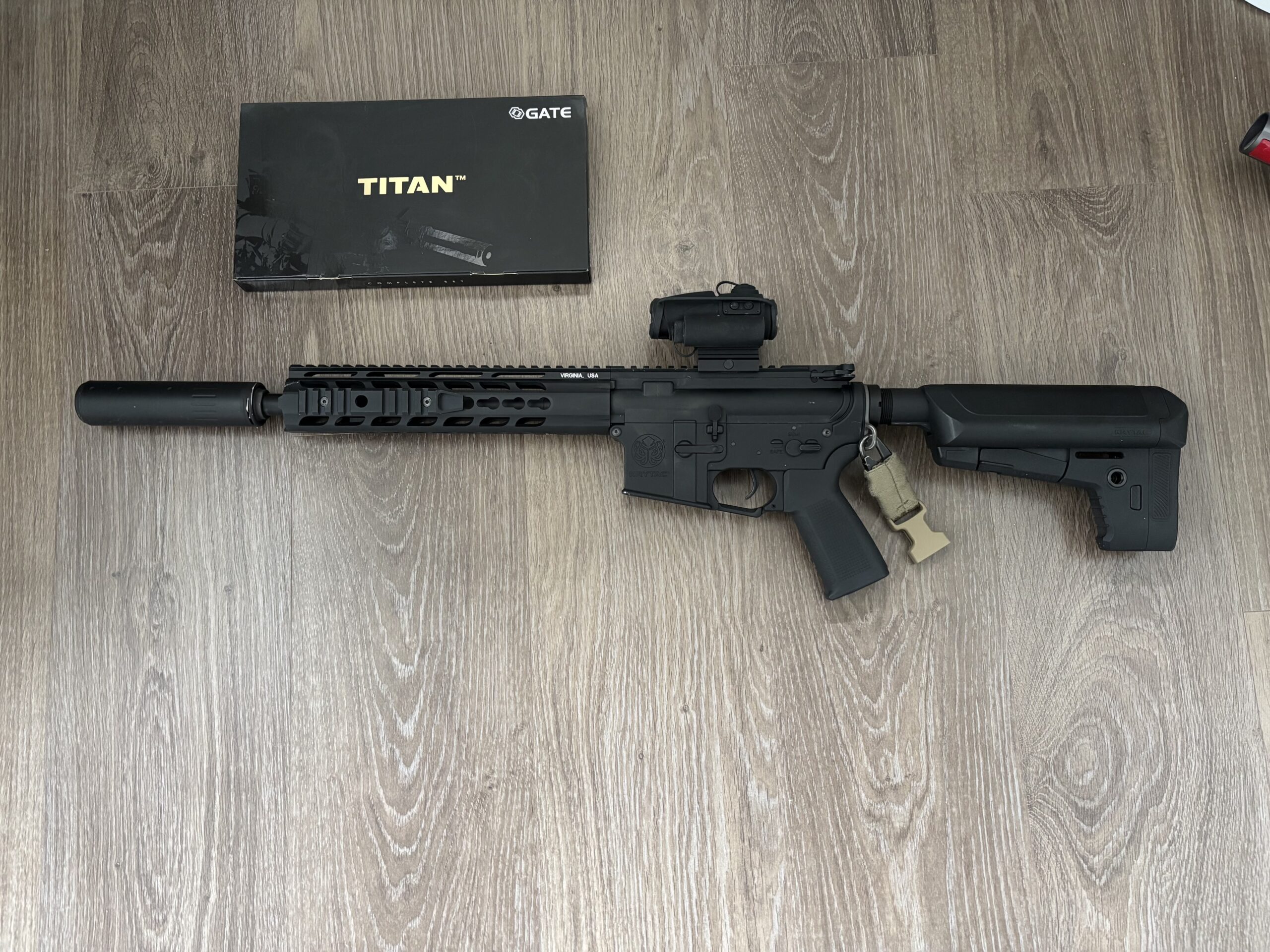 Krytac Trident met Titan controller