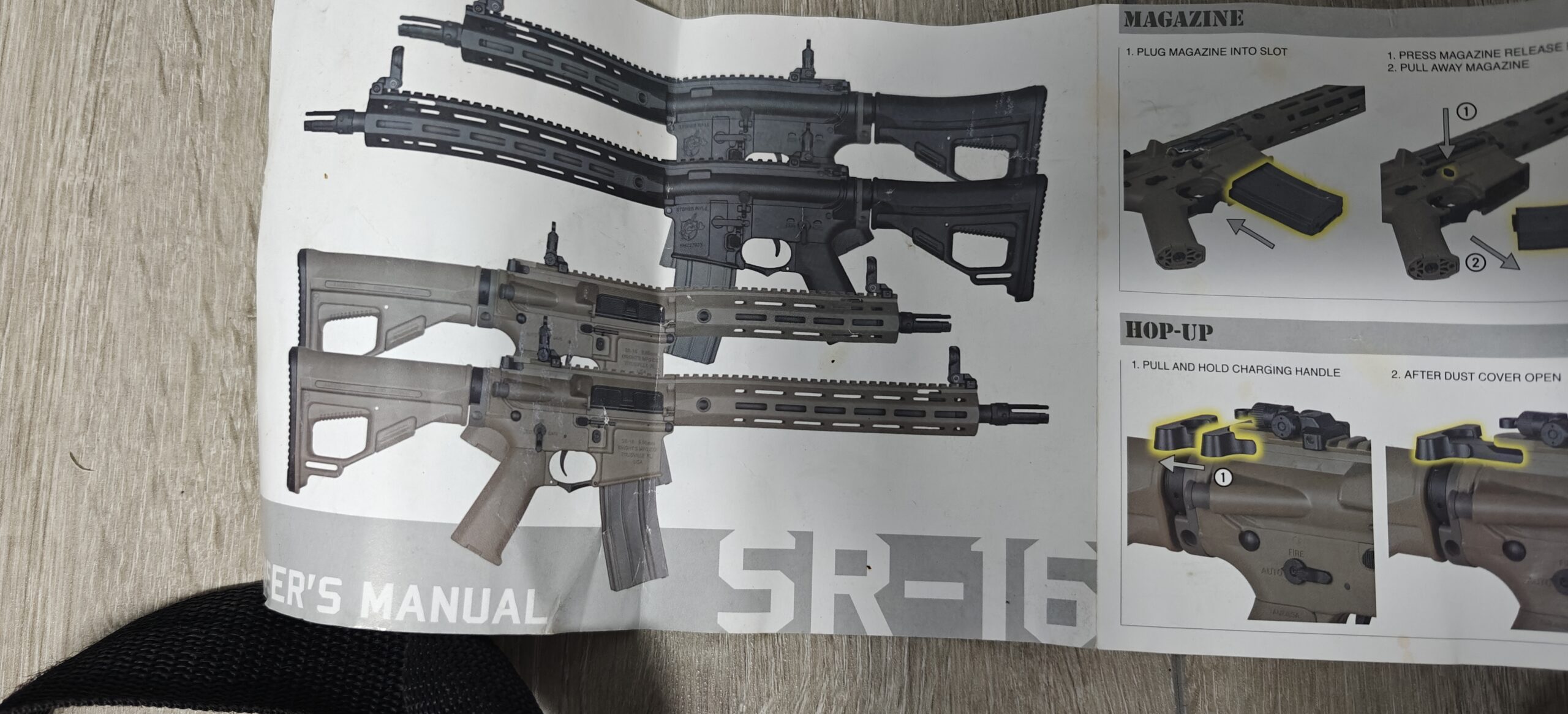 Complete Airsoft Starter / Loadout Kit – Ares SR-16 Stoner + ICS BLE Pistool & Gear!