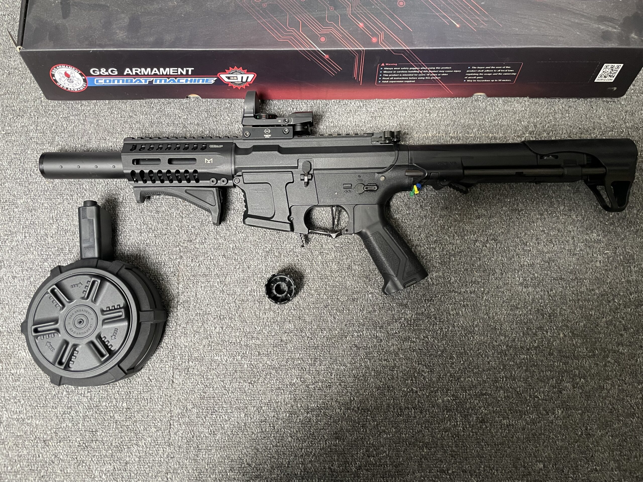 G&G ARP 9 – Drum Mag – Attachments
