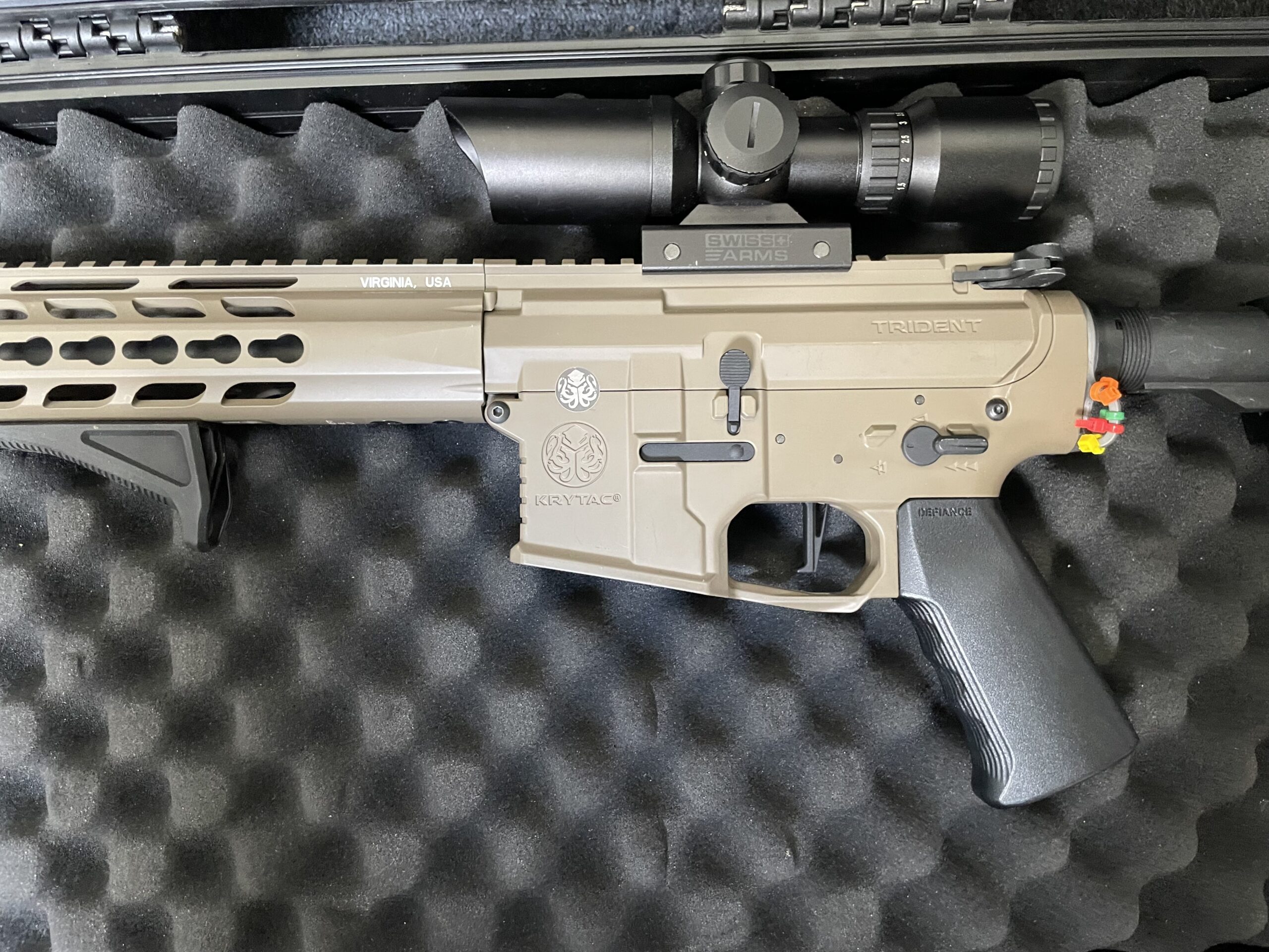 Krytac Trident MKII SPR Flat Dark Earth – Attachments