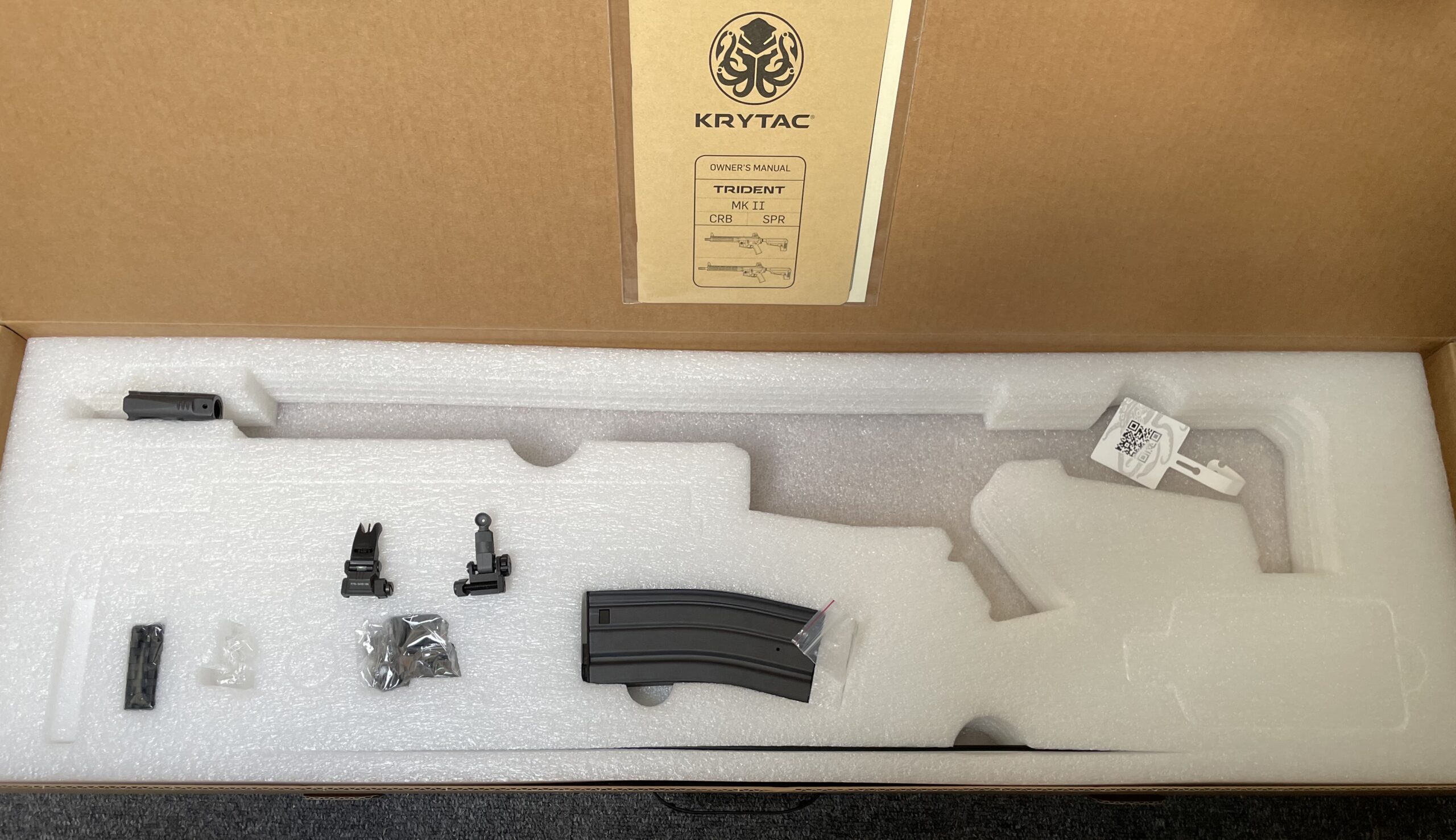 Krytac Trident MKII SPR Flat Dark Earth – Attachments