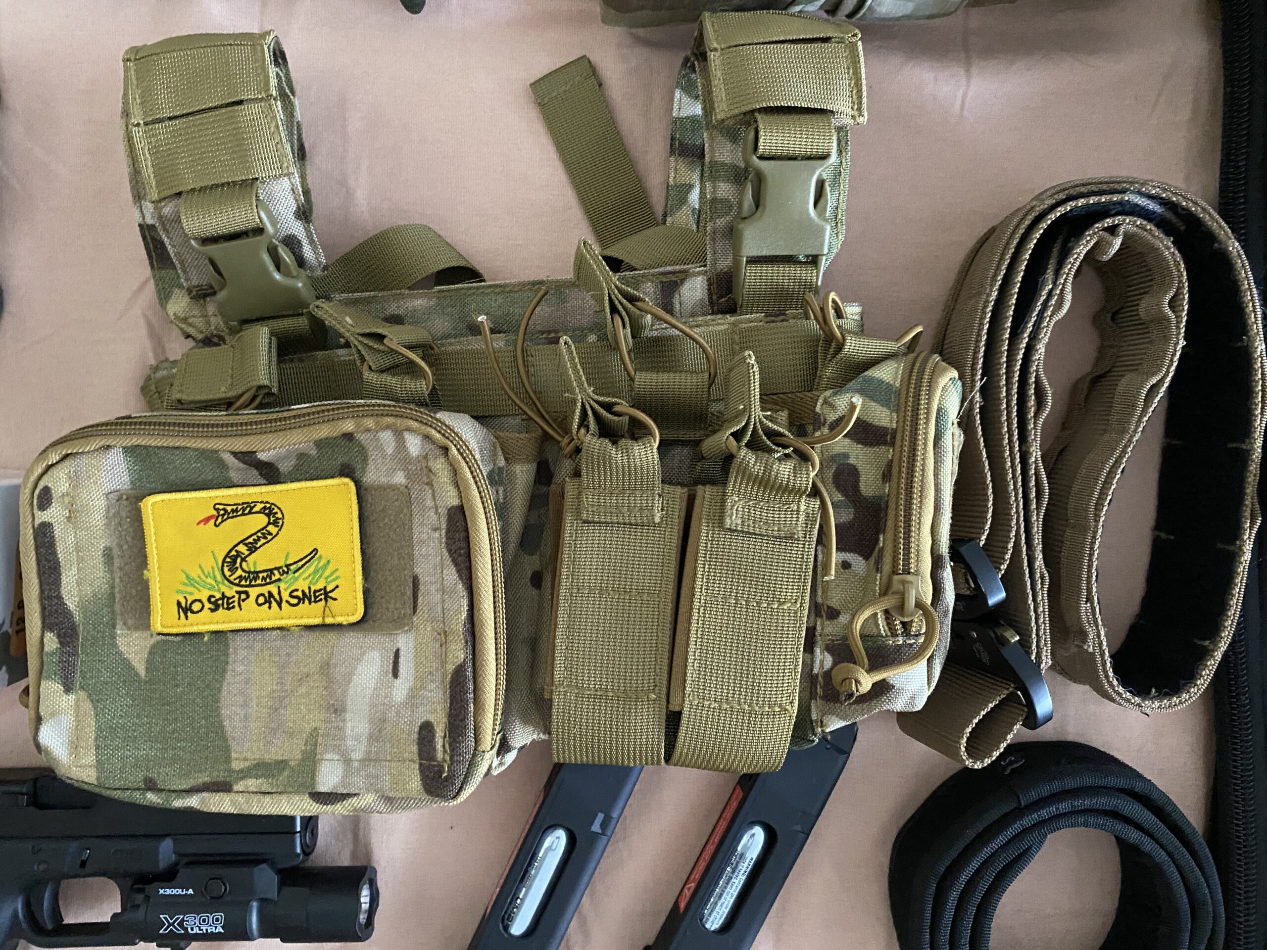 Specna Arms AEG Carbine Replica en Umarex Glock 17 Gen 4 Co2, inclusief VELE extra’s