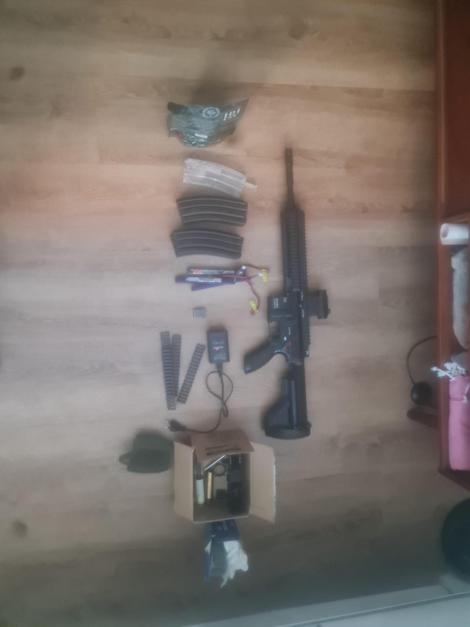 Tokyo Marui HK416 Met upgrades