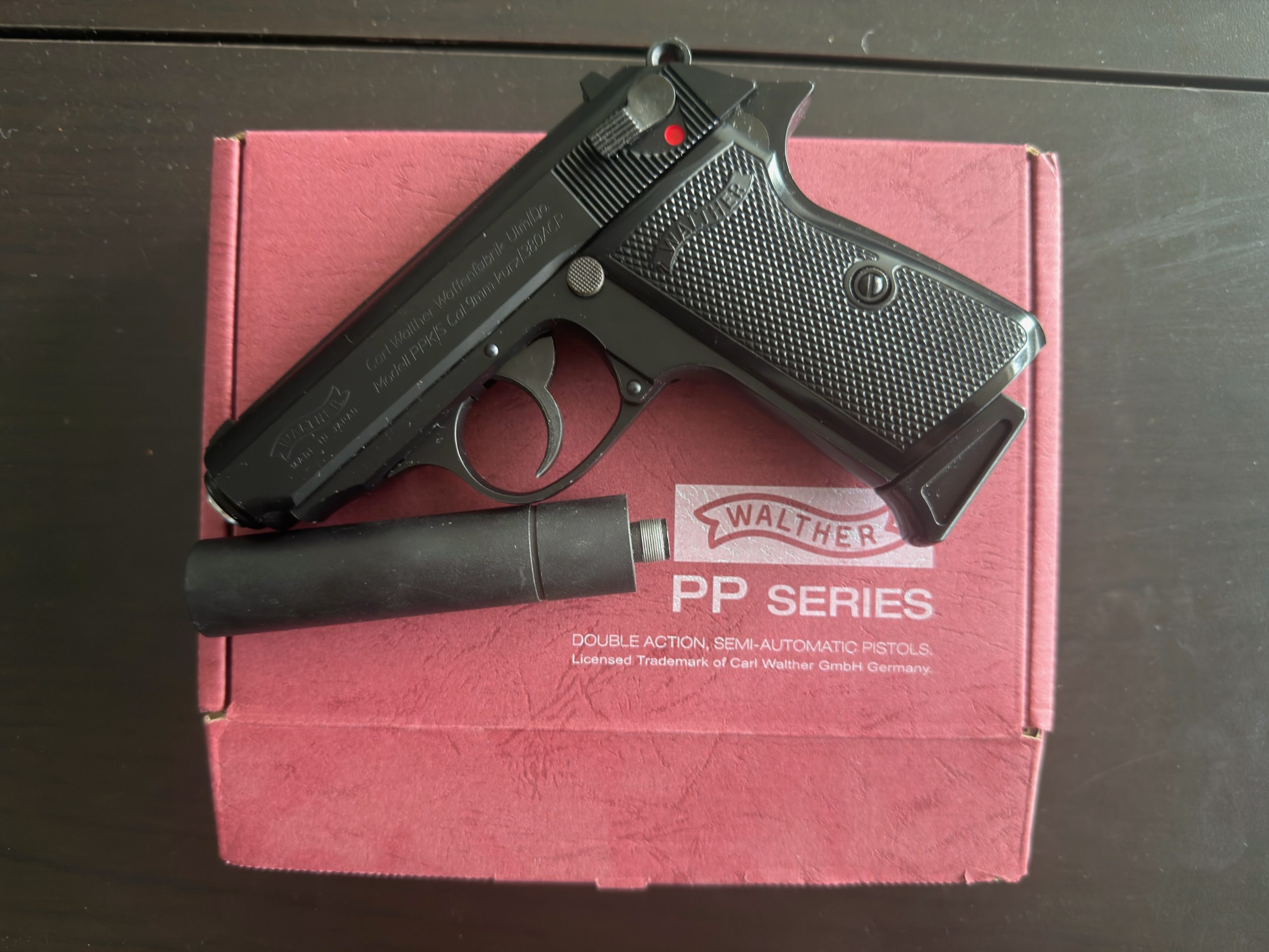Walther PPK (GBB) + Silencer Maruzen