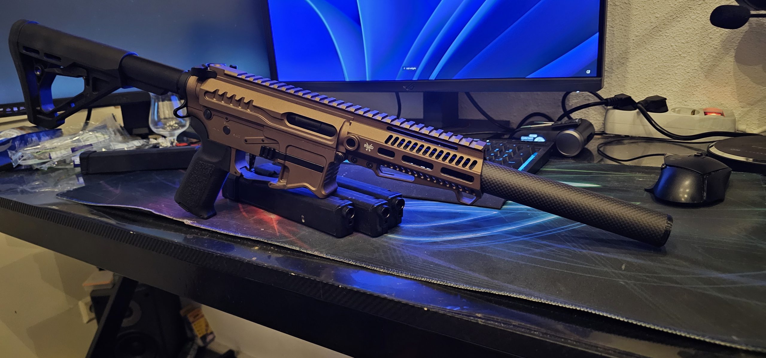 Zion Arms PW9 ARP9 Mod 1 R&D Precision Licensed Upgraded DSG AEG, ruil mogelijk