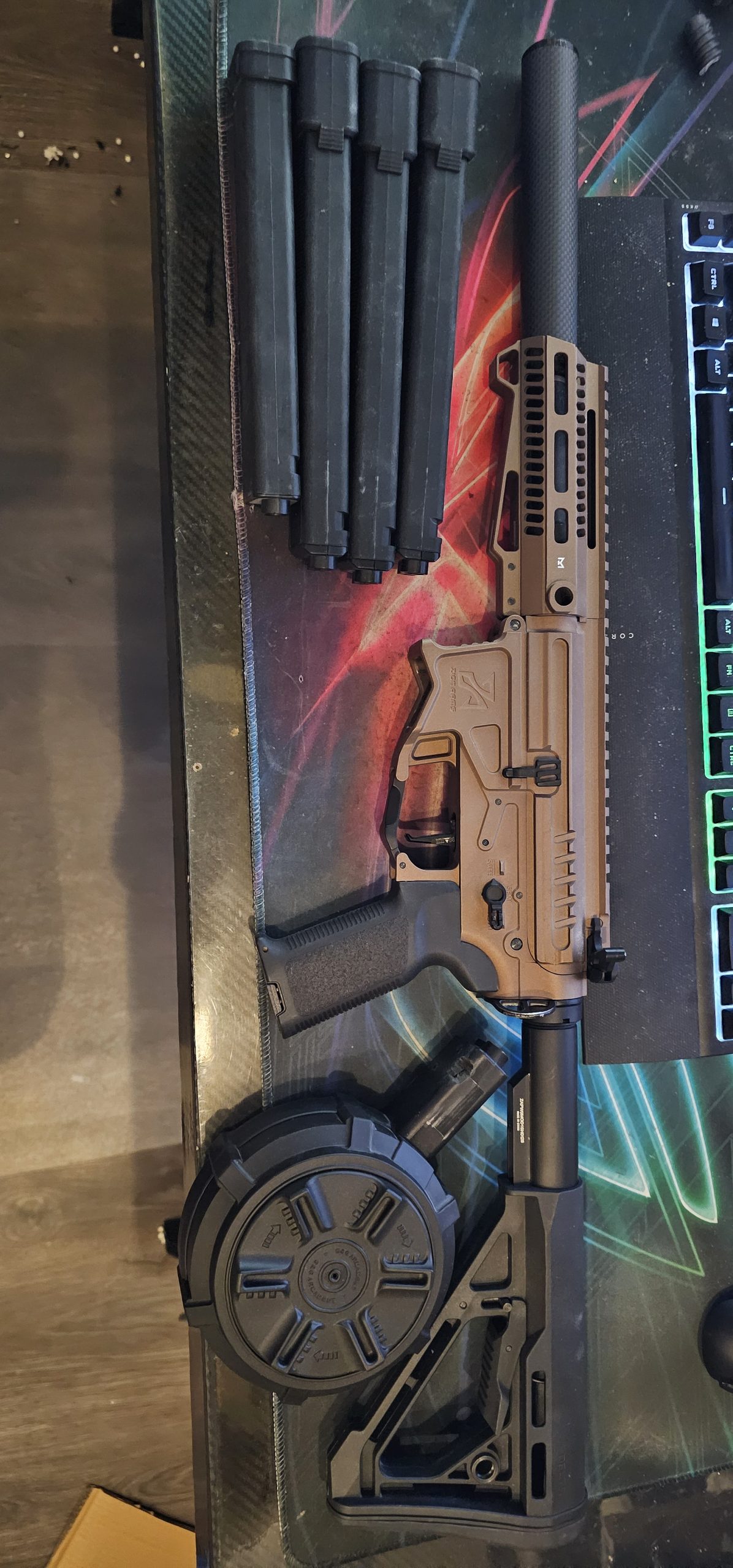 Zion Arms PW9 ARP9 Mod 1 R&D Precision Licensed Upgraded DSG AEG, ruil mogelijk