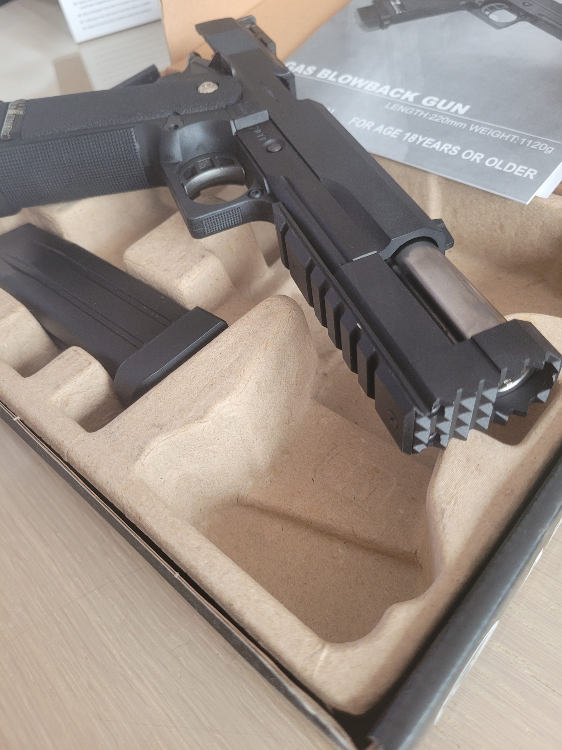 WE hi capa 5.2R GBB NIEUW