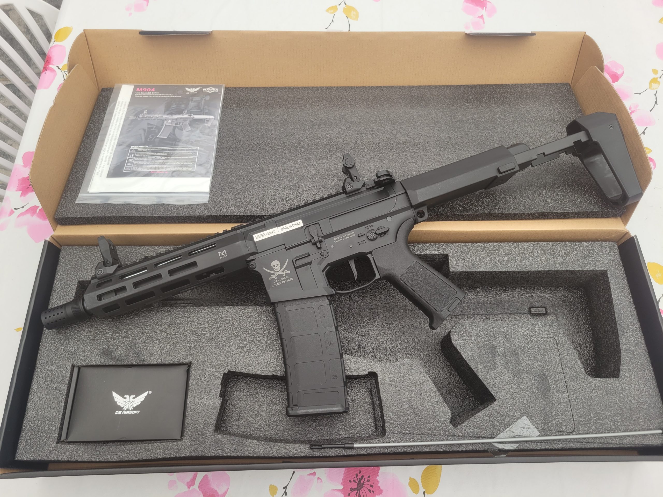 DE Matrix M4 pdw AEG NIEUW