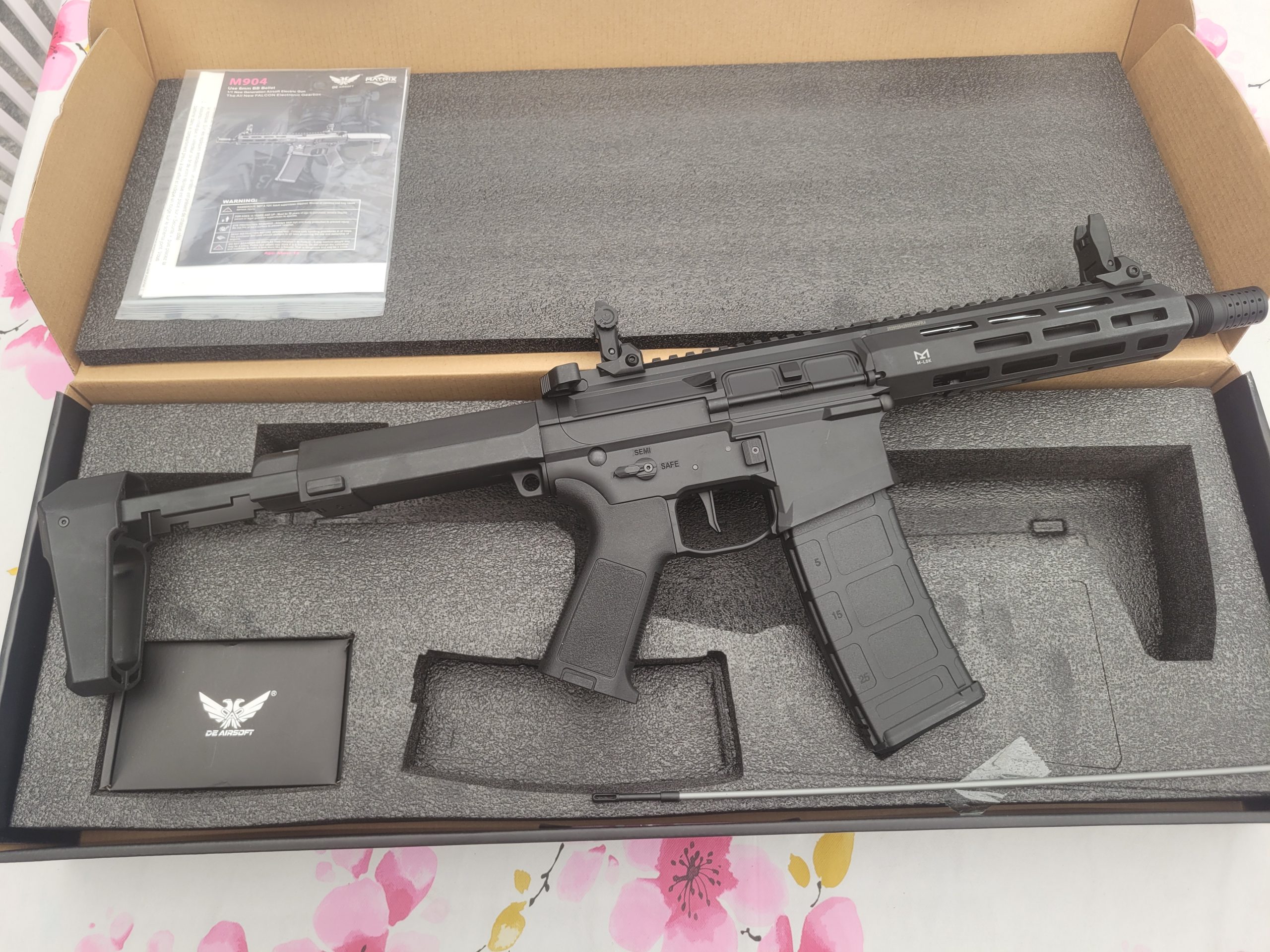 DE Matrix M4 pdw AEG NIEUW