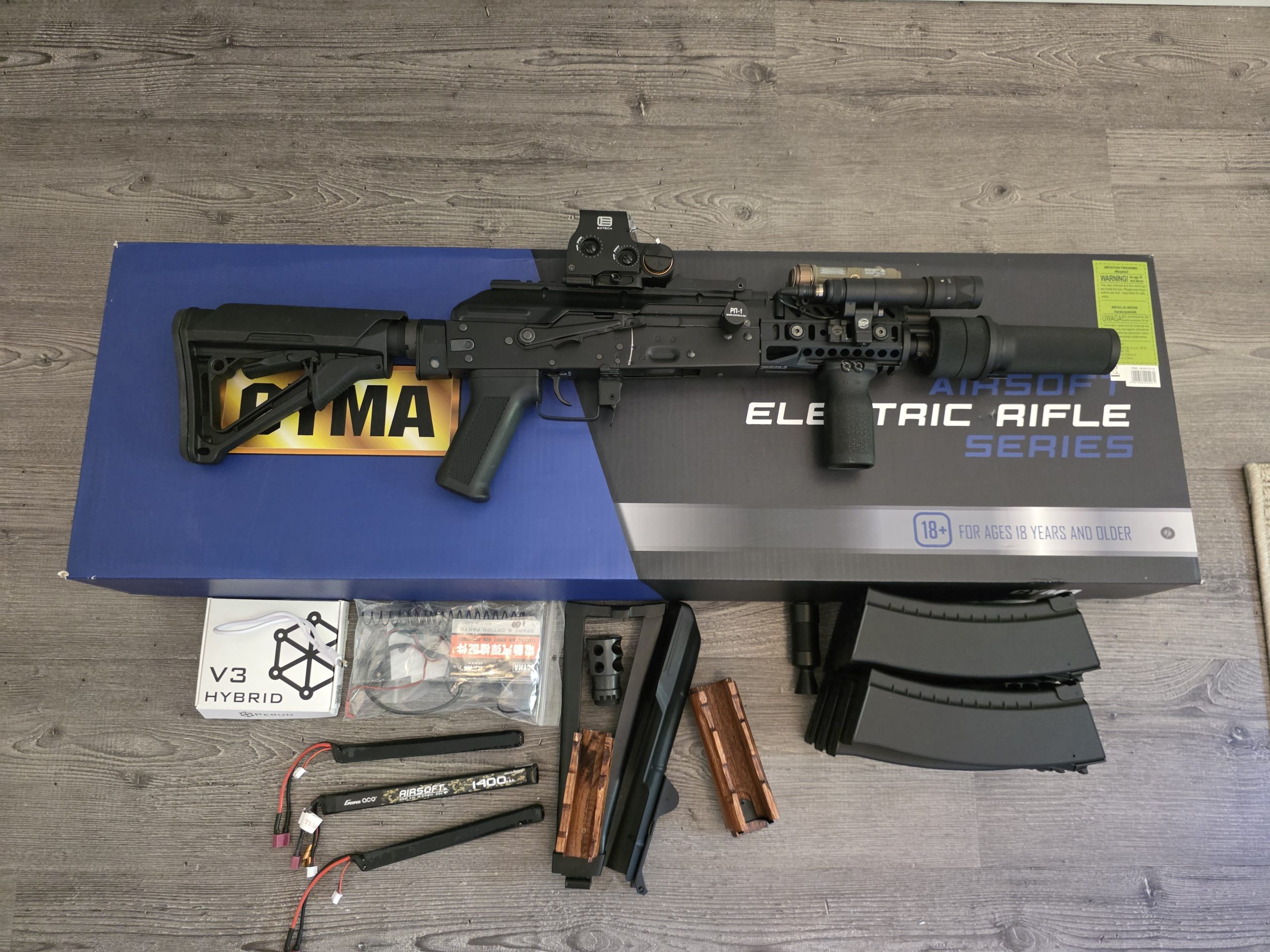 CYMA CM045A – volledig geüpgraded