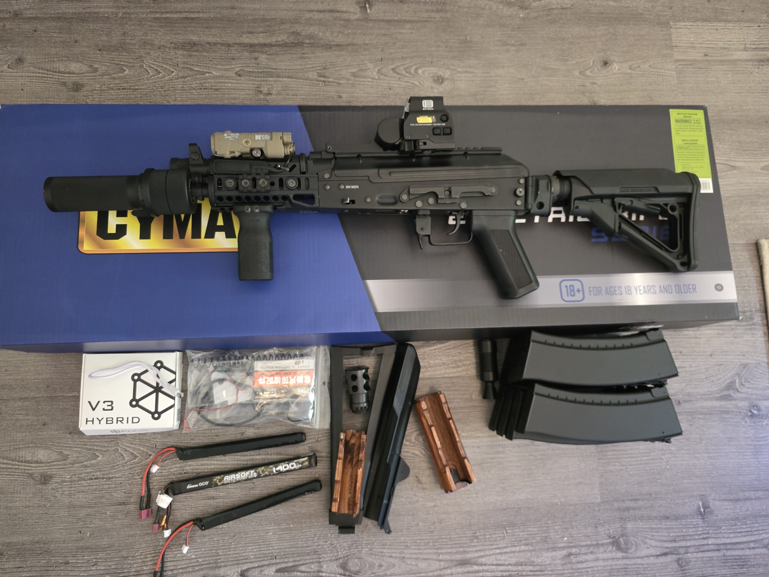 CYMA CM045A – volledig geüpgraded