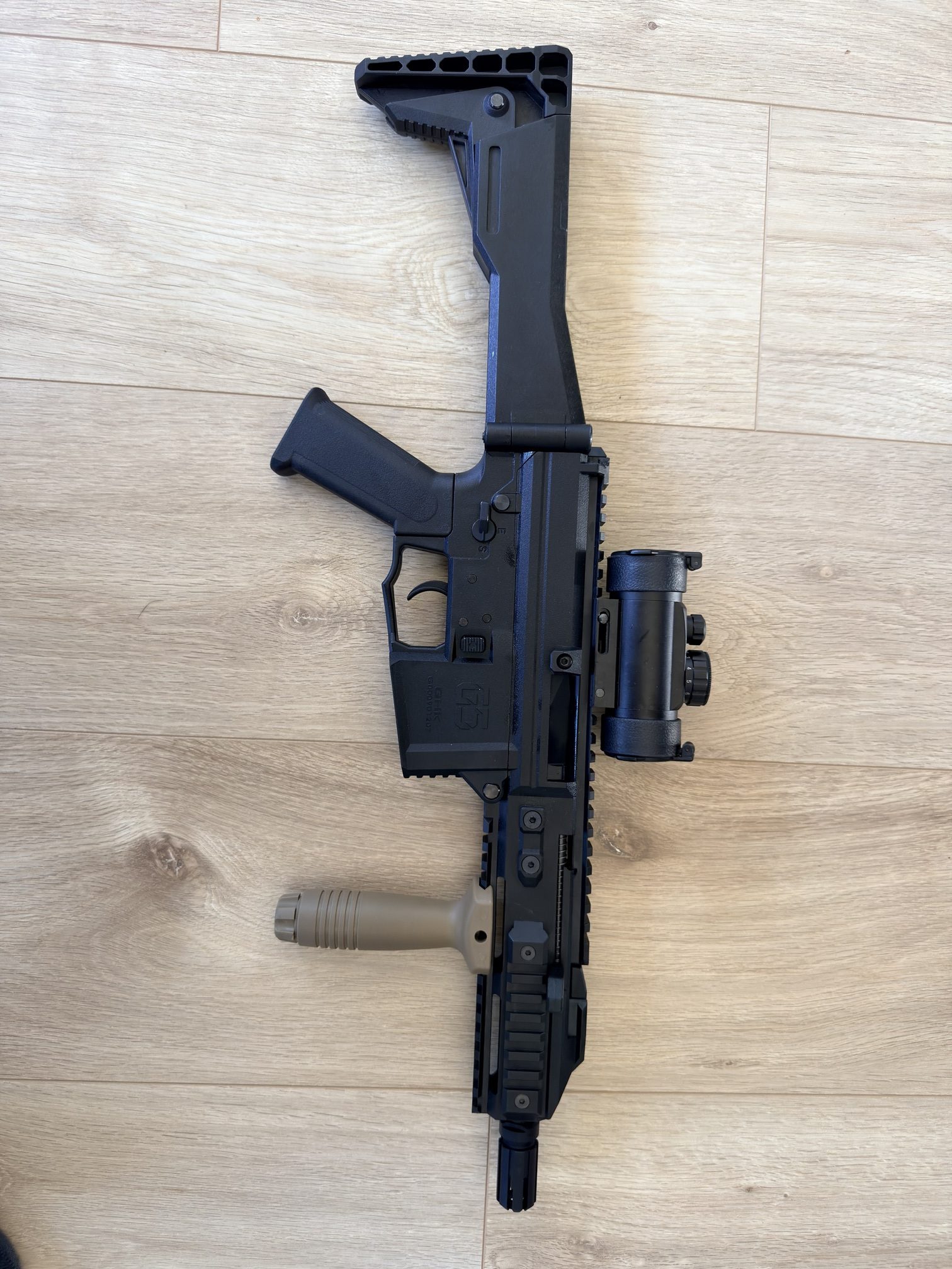GHK G5 GBBR evt. met magazijnen en onderhoudsmiddelen.