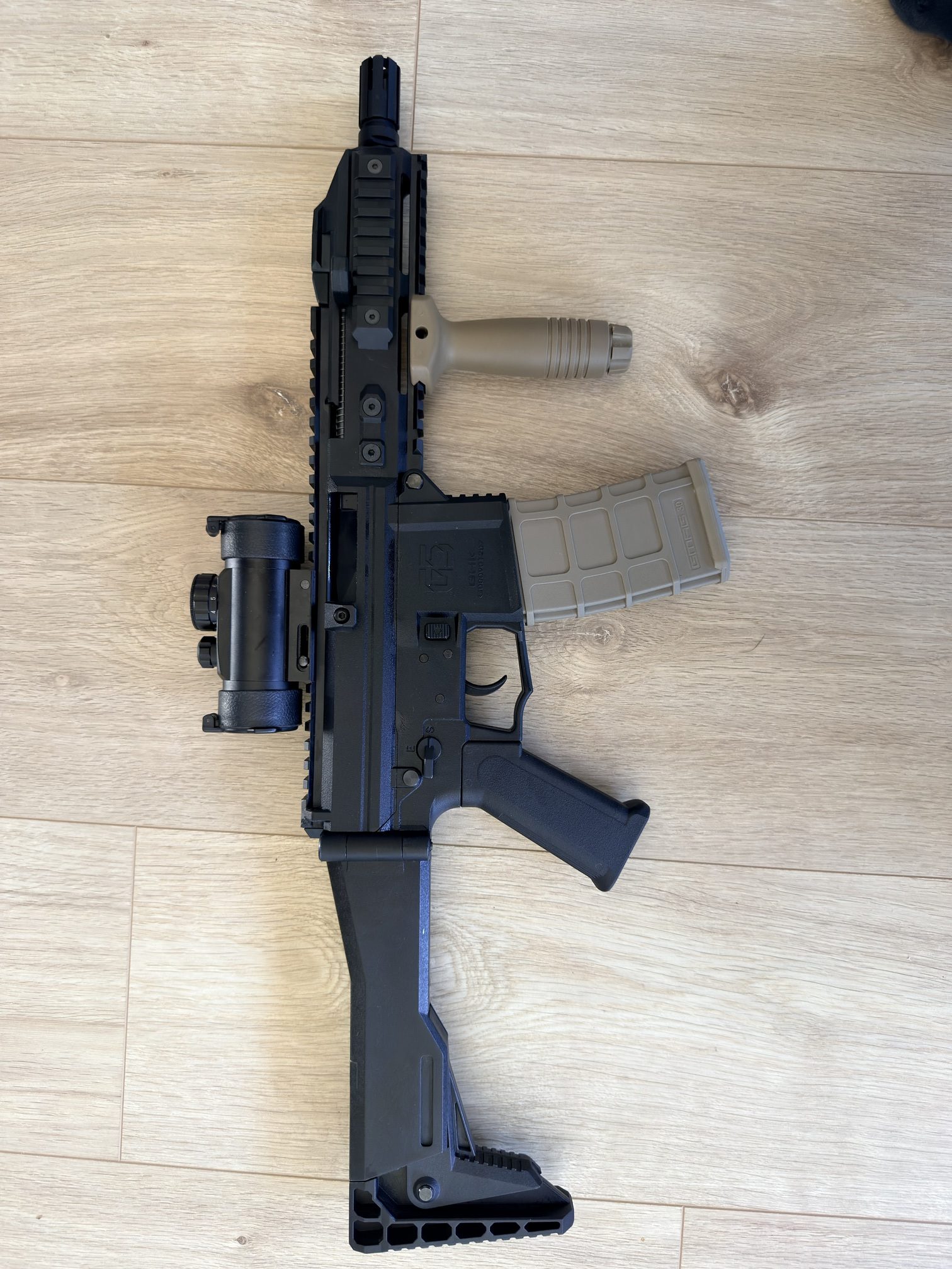 GHK G5 GBBR evt. met magazijnen en onderhoudsmiddelen.