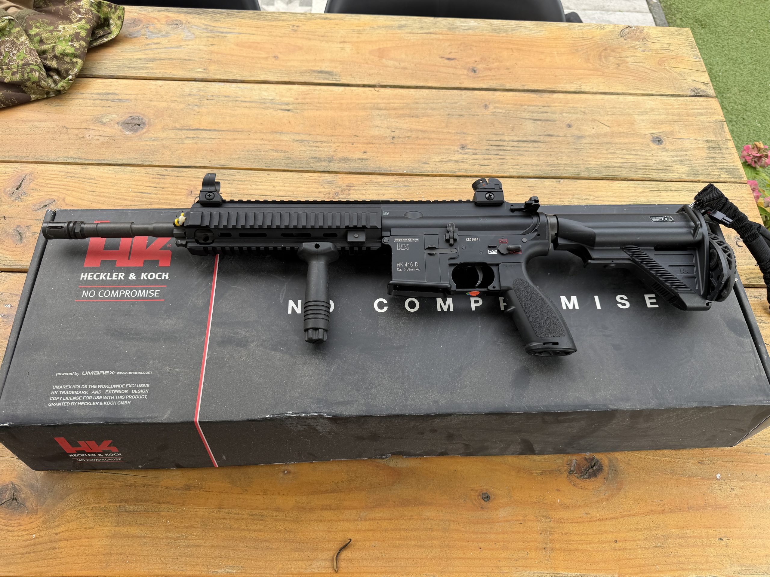 HK 416D metalen replica