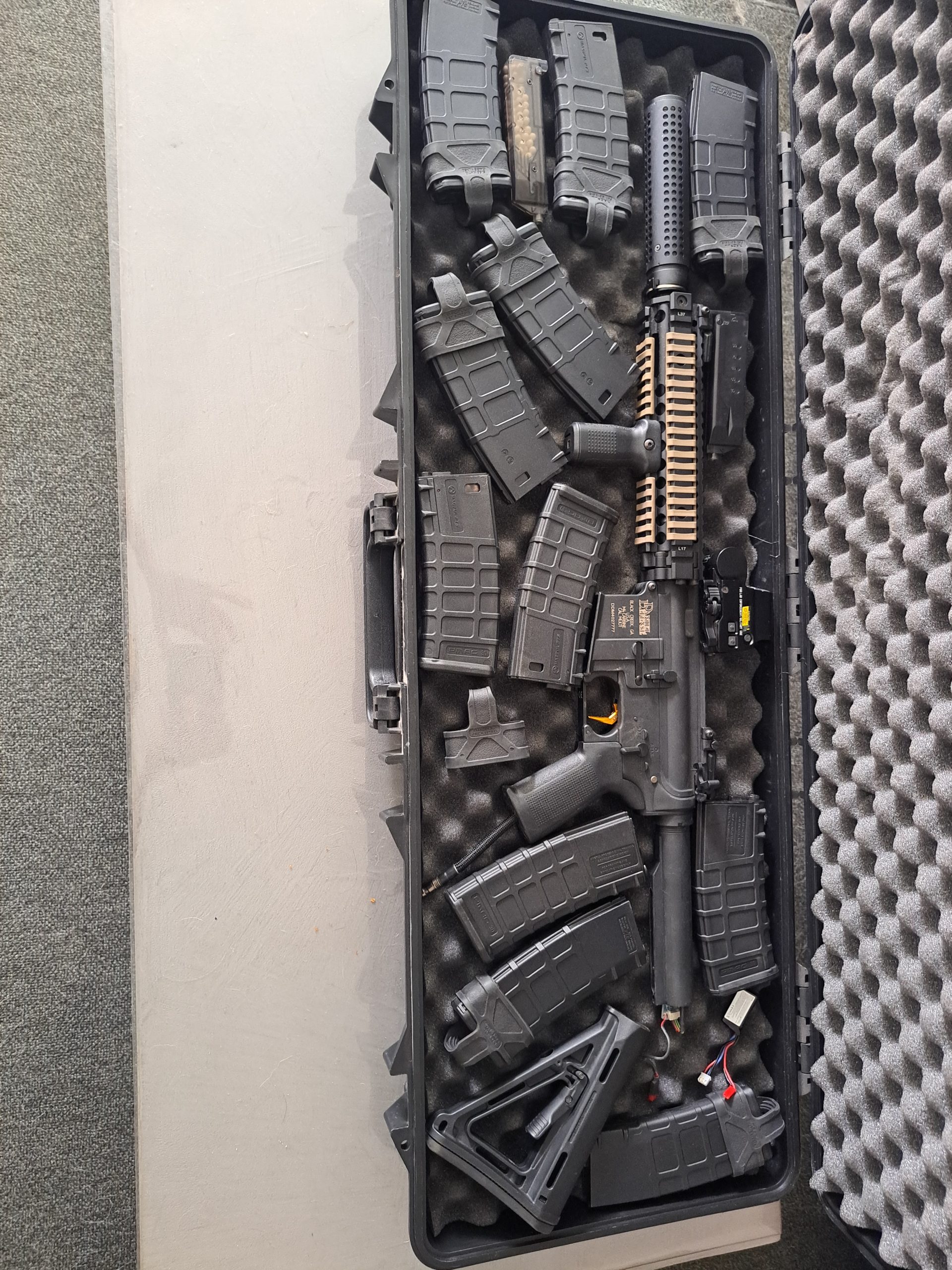 Complete airsoft set te koop