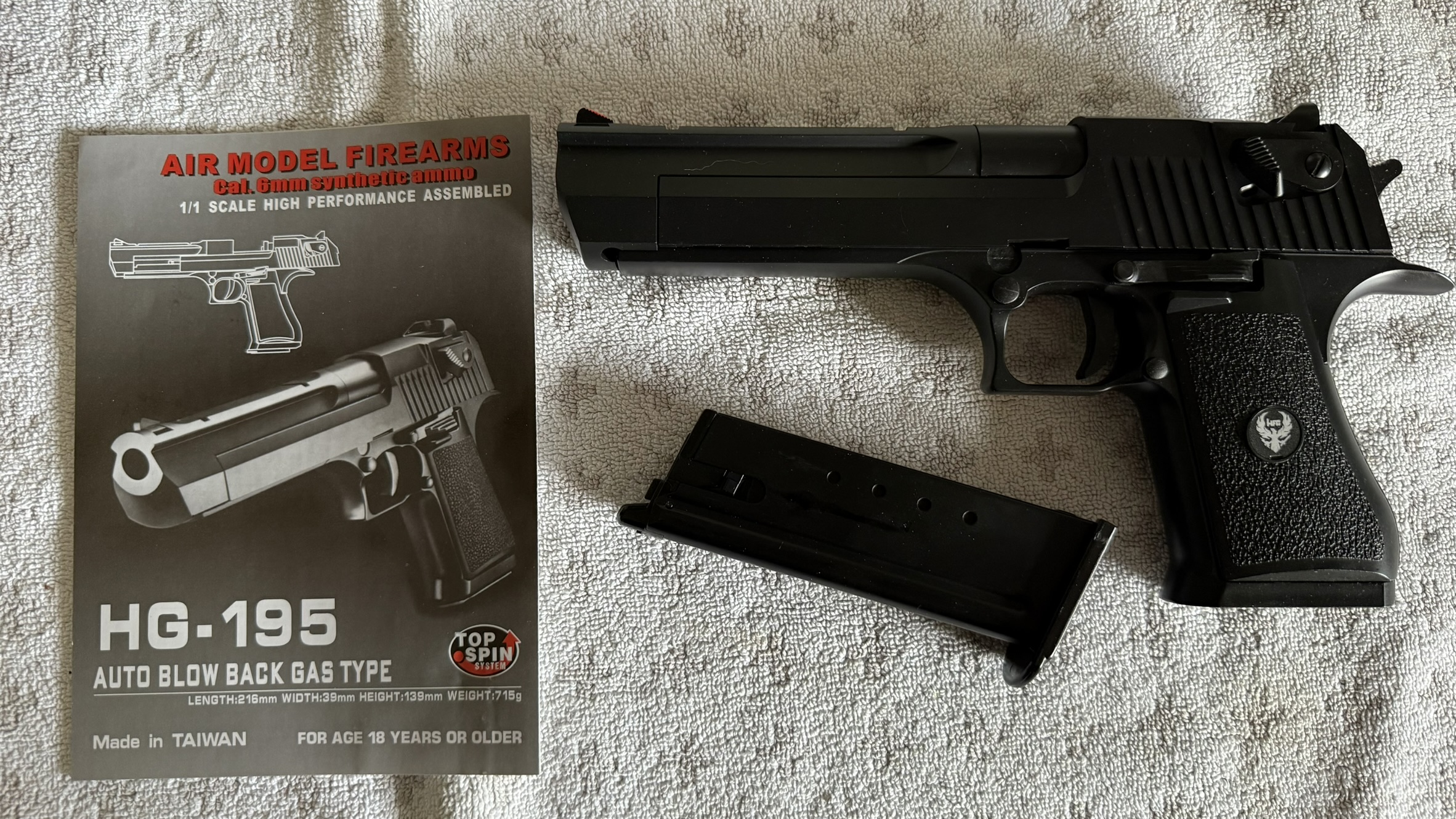 4 airsoftpistolen in 1 koop