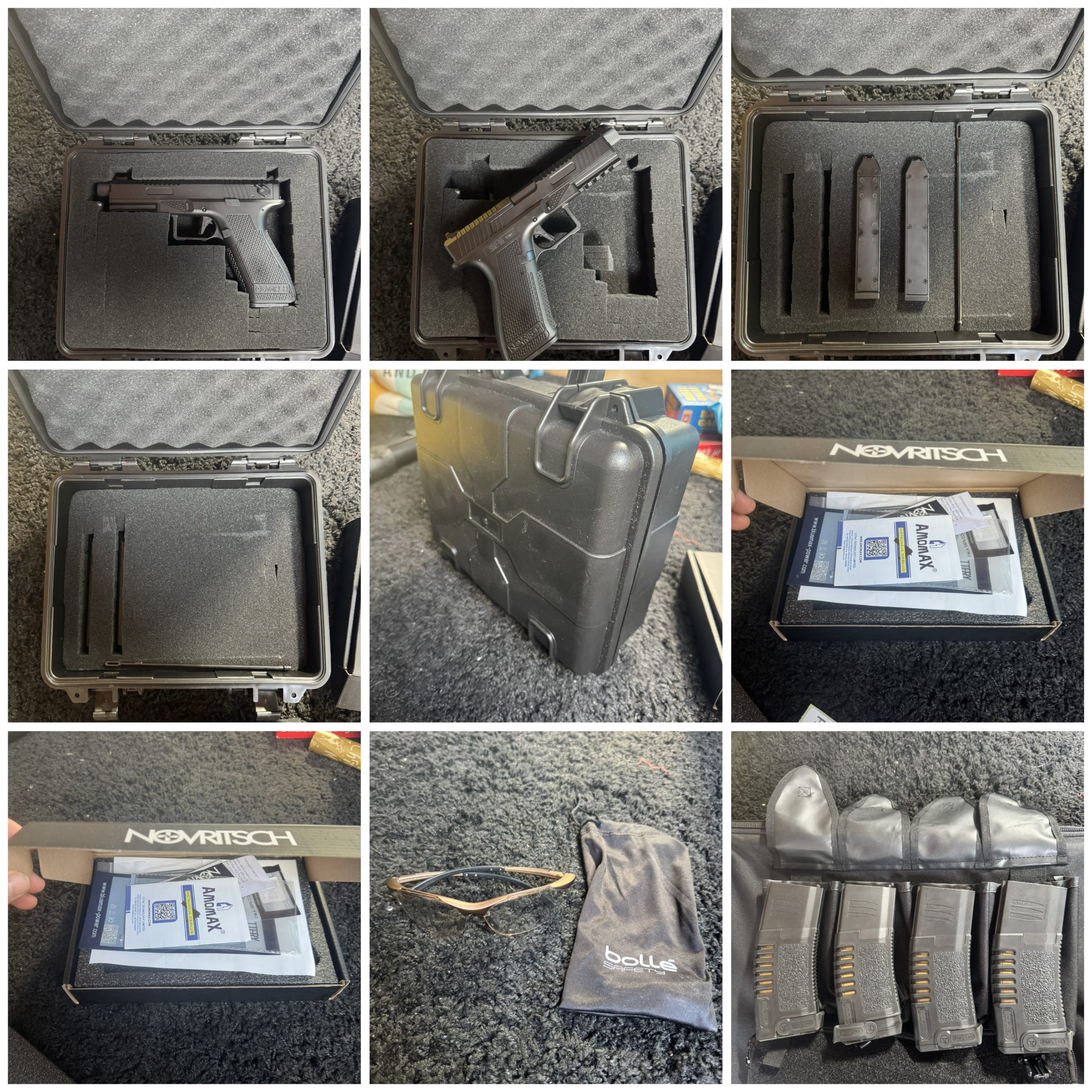 Volledige airsoftinboedel te koop INCL 3 replica’s!